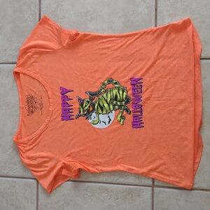 Halloween Mummy Cat Graphic T-Shirt Size XL